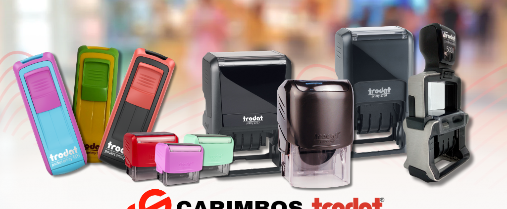 Carimbos Trodat para Clientes em Diferentes Setores